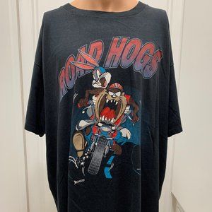 Vintage Jostens Bugs Bunny Taz Road Hogs  T-Shirt